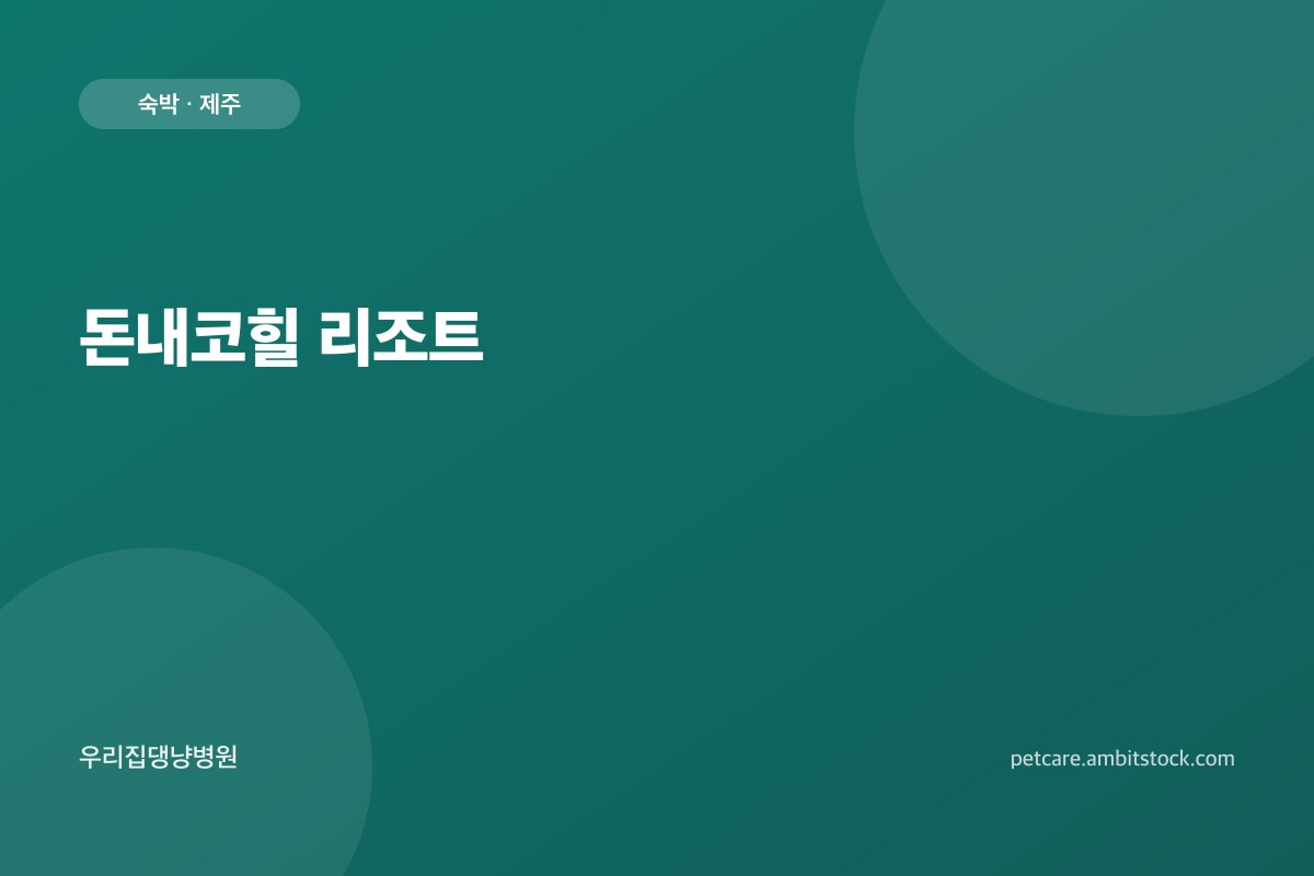 돈내코힐 리조트