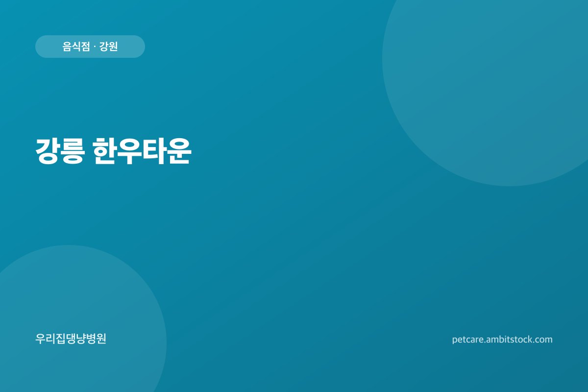 강릉 한우타운