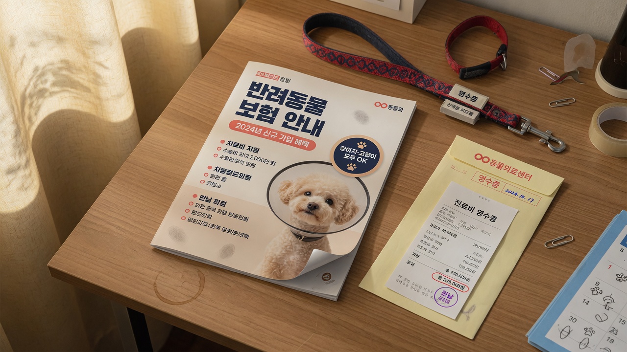 펫보험 자기부담과 특약 한도를 표로 비교